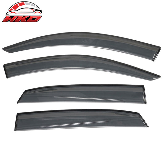 17-21 Honda Civic 10th Gen X HB5 Smoke Acrylic Window Visors Sun Deflector | Wholesale