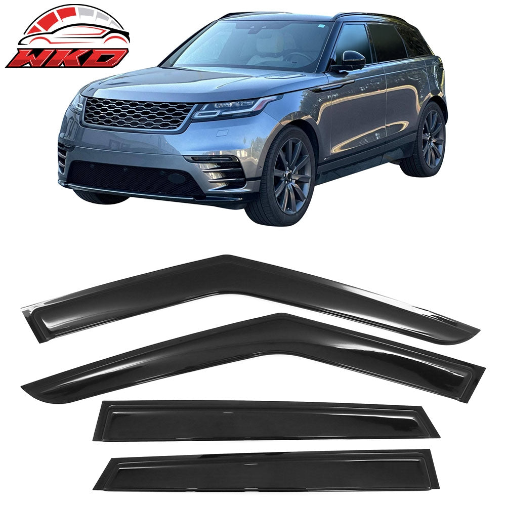 2018-26 Land Rover Range Rover Velar Window Visors Sun Rain Deflector Tape-On | Wholesale