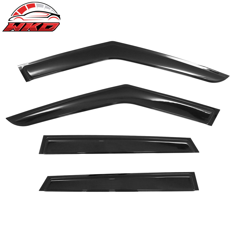 Fits 18-25 Land Rover Range Rover Velar Window Visors Sun Rain Deflector Tape-On