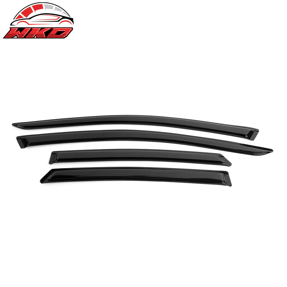 Fits 13-18 Nissan Altima 4Dr Acrylic Side Window Vent Visor Rain Deflector Guard