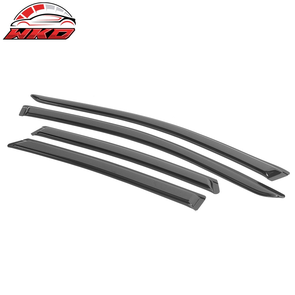 Fits 13-18 Nissan Altima 4Dr Acrylic Side Window Vent Visor Rain Deflector Guard