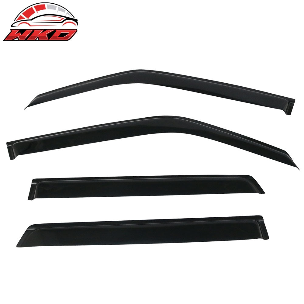 2011-17 Nissan Juke Acrylic Tape-On 4PCS Window Visors Vent Rain Sun Guard | Wholesale