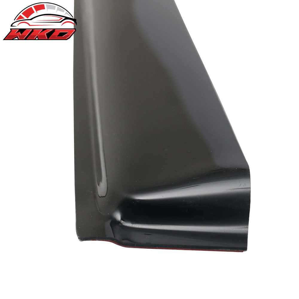 Fits 11-17 Nissan Juke Acrylic Tape-On 4PCS Window Visors Vent Rain Sun Guard