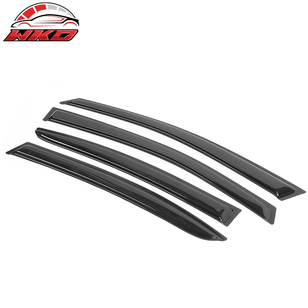 Fits 12-16 Subaru Impreza & 15-21 WRX STI 4PCS Window Visors Vent Rain Sun Shade