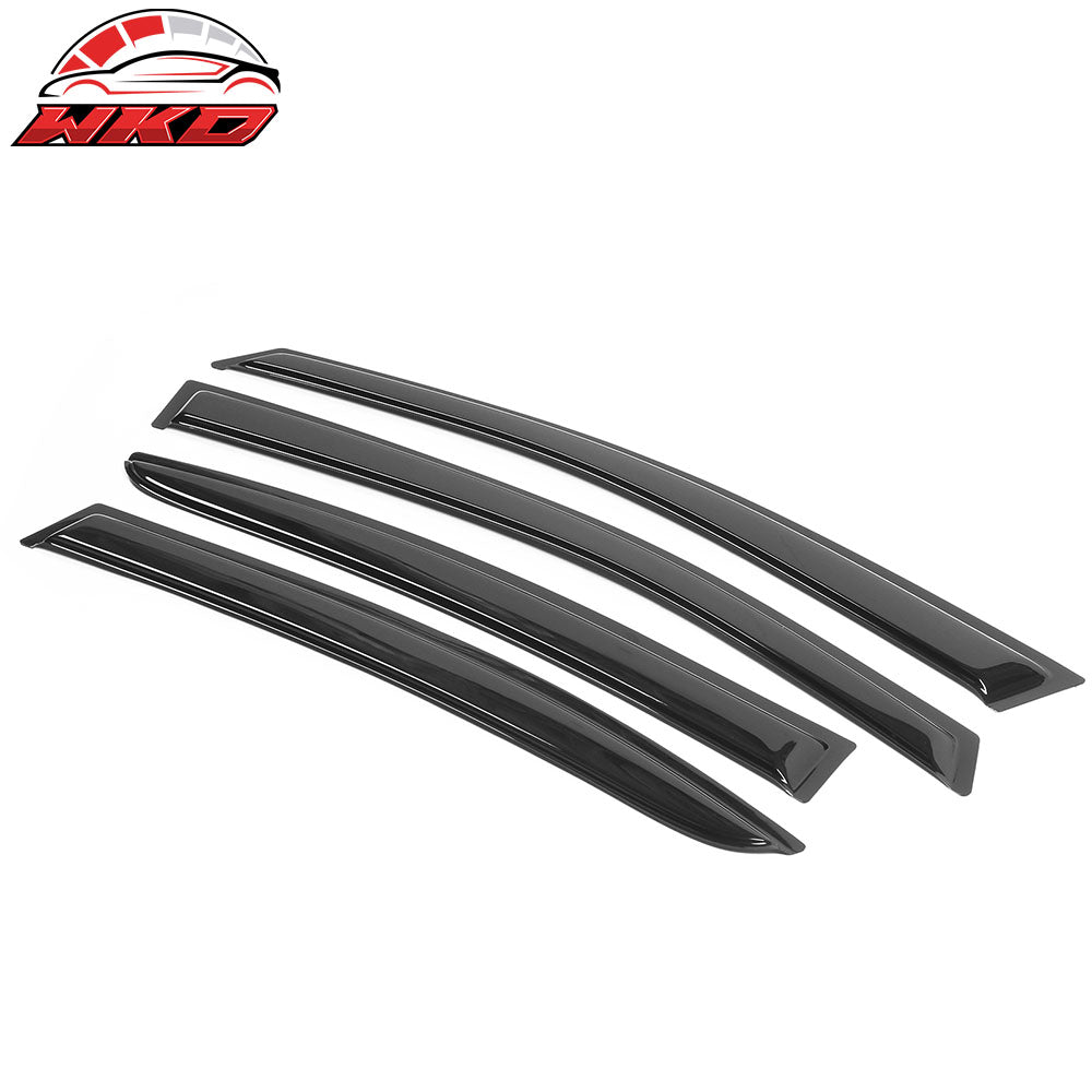Fits 12-16 Subaru Impreza & 15-21 WRX STI 4PCS Window Visors Vent Rain Sun Shade