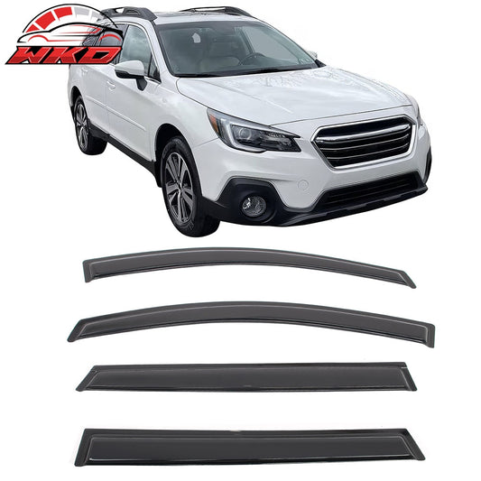 Wholesale 15-19 Subaru Outback Window Visors Vent Rain Wind Guards Deflectors Tape-On