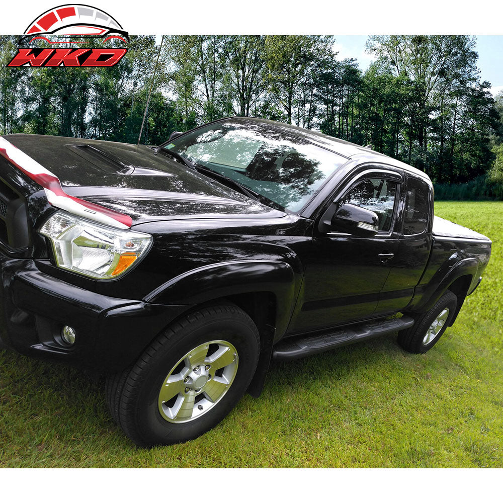 Fits 05-15 Toyota Tacoma Access Extended Cab Window Visor Rain Guards Vent Shade