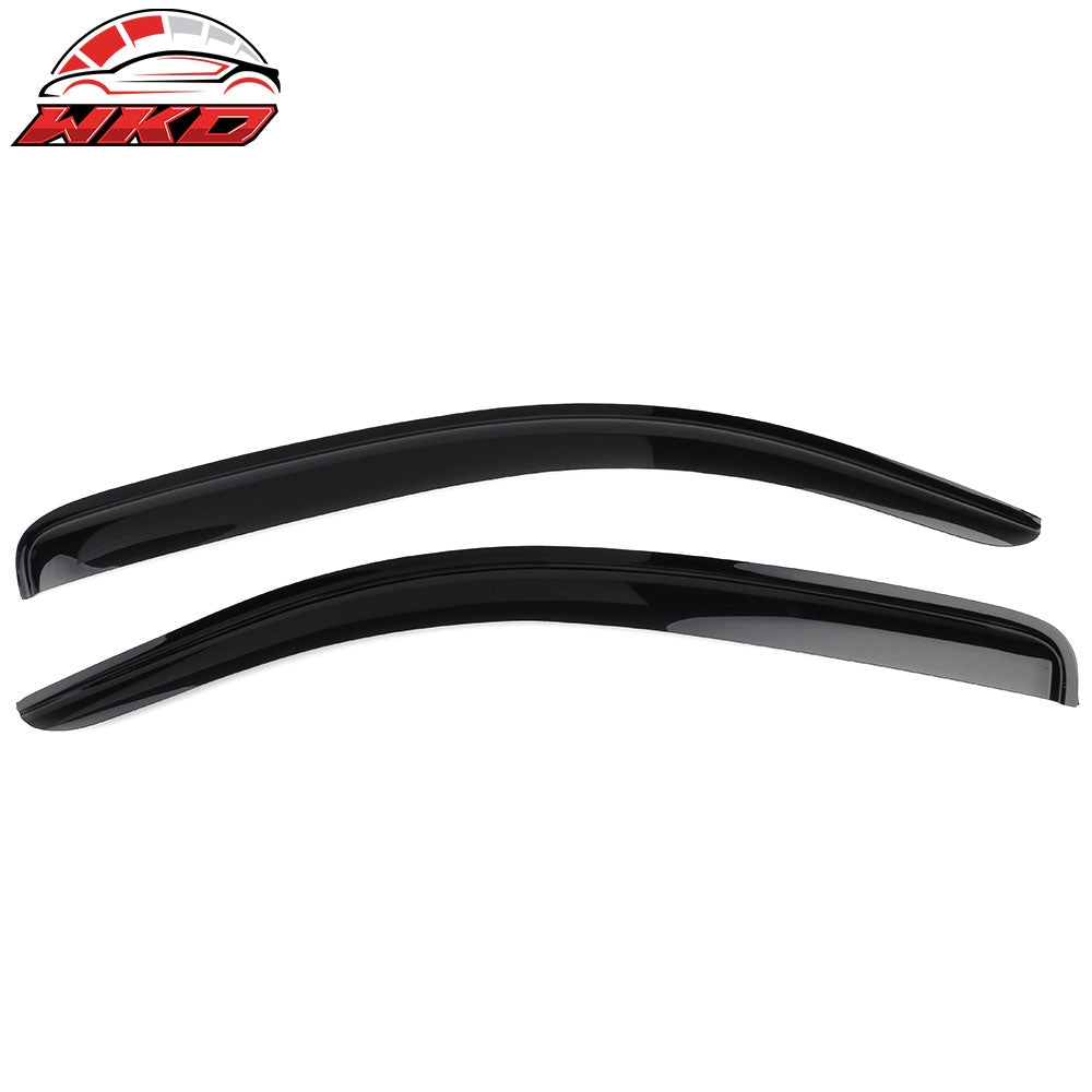 2016-24 Toyota Tacoma Access Cab Window Visors Acrylic Sun Rain Guard 2PC | Wholesale
