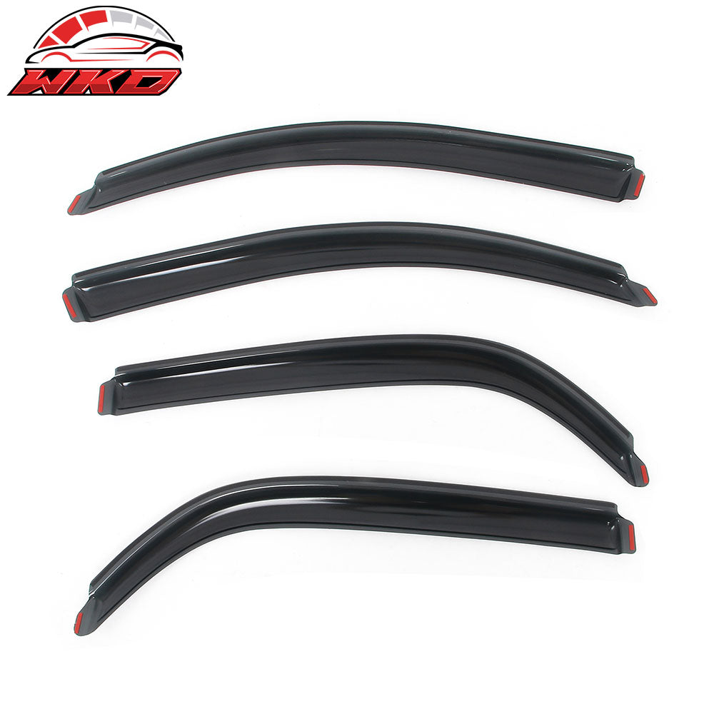 Fits 05-09 Chevy Equinox 06-09 Pontiac Torrent Window Visors In Channel Guards