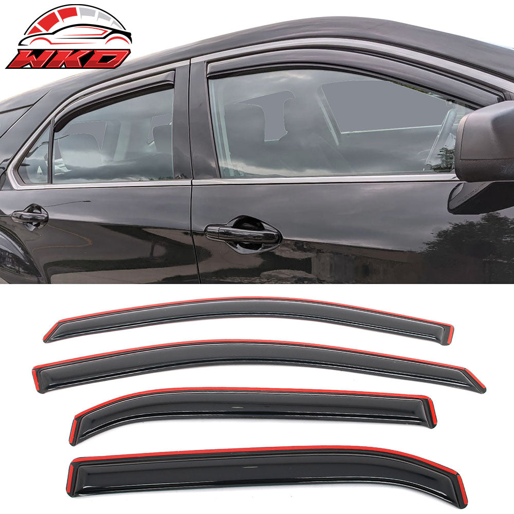 2010-17 Chevrolet Equinox Window Visors Vent Rain Guards Deflector In-Channel | Wholesale