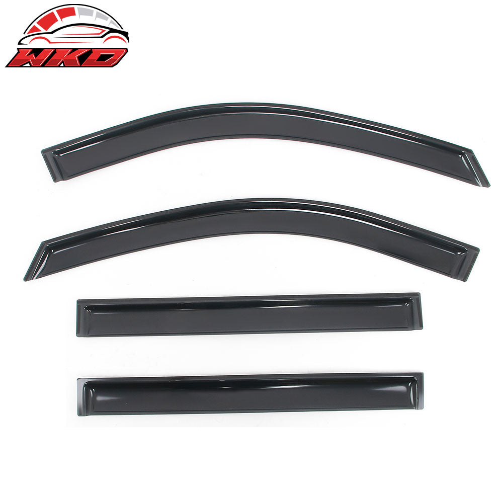 Fits 21-25 Chevy Suburban/GMC Yukon XL In-Channel Window Visors Rain Deflectors