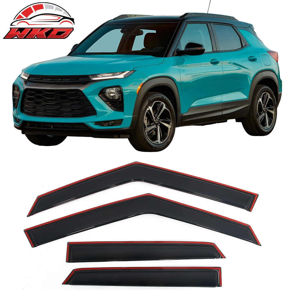 Wholesale 21-26 Chevrolet Trailblazer Window Visors In-Channel Deflector Rain Guard
