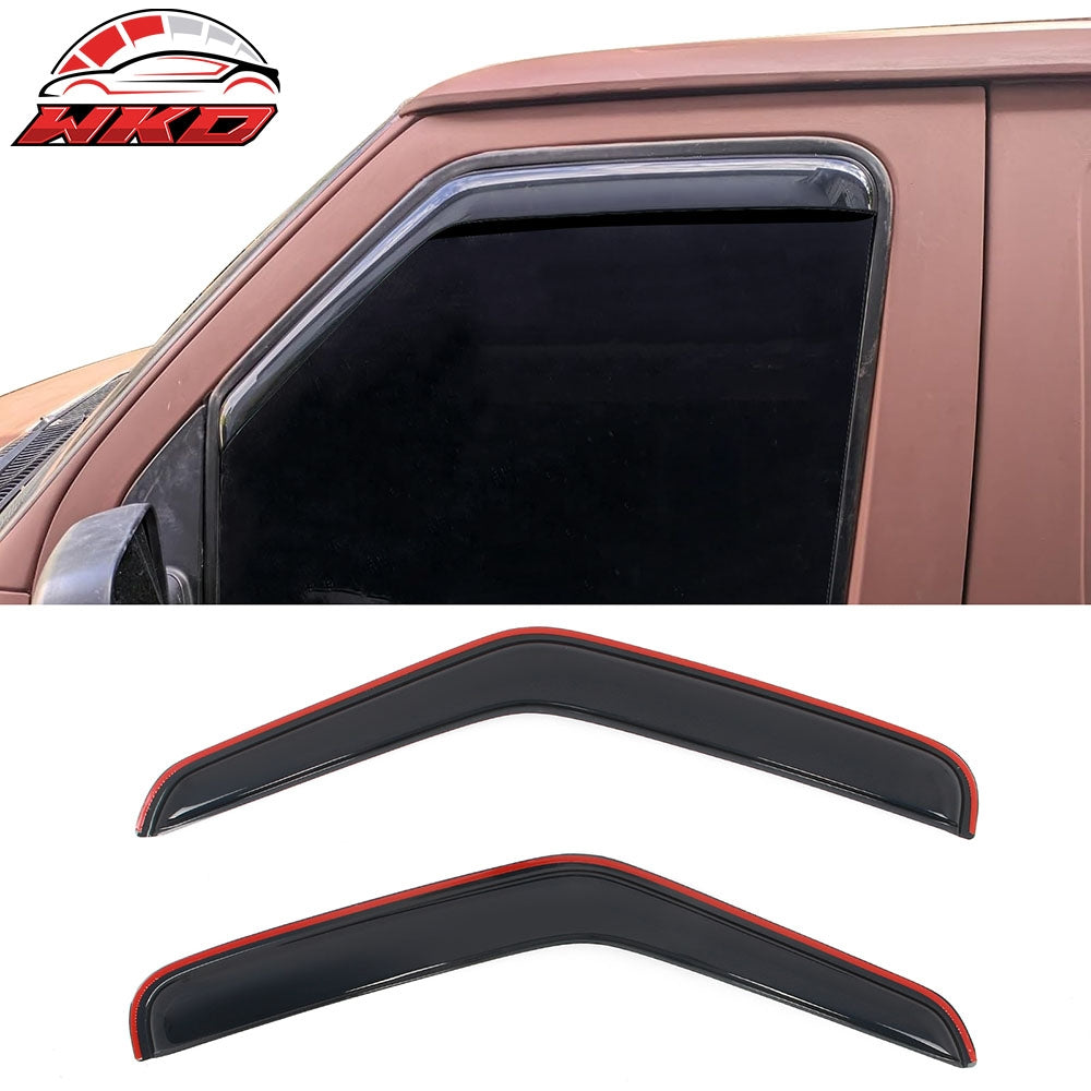 Wholesale 92-06 Ford Econoline E-Series Van Window Visors In-Channel Deflector Guard