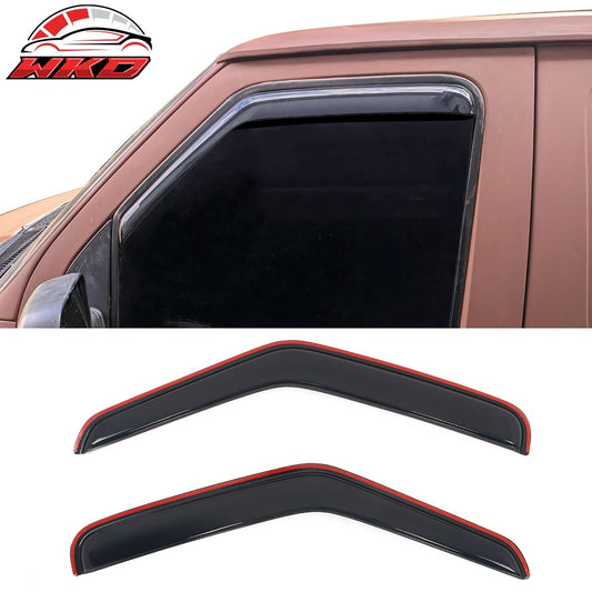 Wholesale 92-06 Ford Econoline E-Series Van Window Visors In-Channel Deflector Guard
