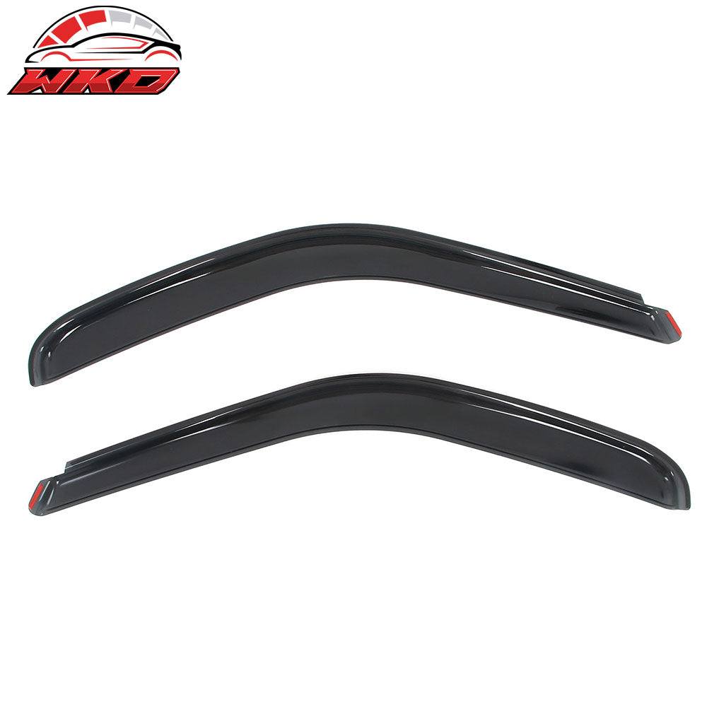 Fits 97-99 Ford F250& 97-03 F150 Standard Cab In-channel Window Visor Rain Shade