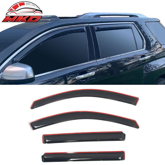 2010-17 GMC Terrain Window Visors Acrylic In-Channel Rain Wind Shade 4PCS Set | Wholesale