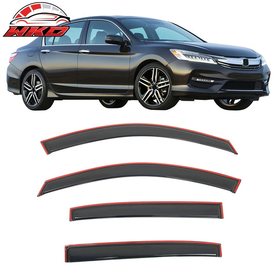 Wholesale 13-17 Honda Accord 4DR Sedan Window Visors In-Channel Rain Sun Guard Vent