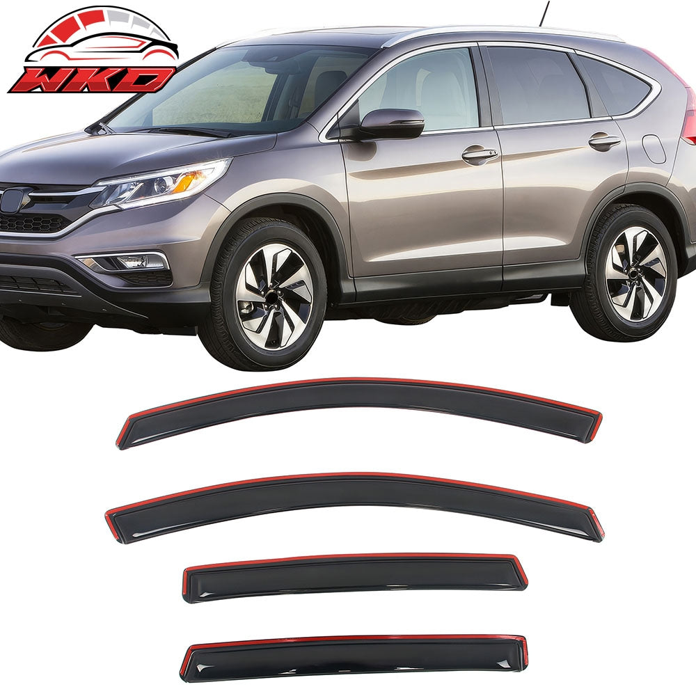 Wholesale 12-16 Honda CR-V Window Visors In-Channel Deflectors Rain Vent Guard 4PCS