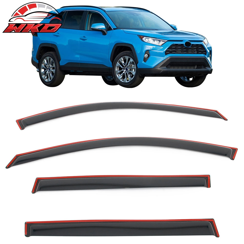 Wholesale 19-25 Toyota RAV4 Prime Acrylic Window Visors In Channel Rain Sun Deflector