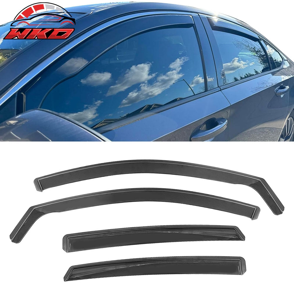 2018-26 Honda Accord Sedan Window Visors Injection PC In-Channel Deflectors | Wholesale