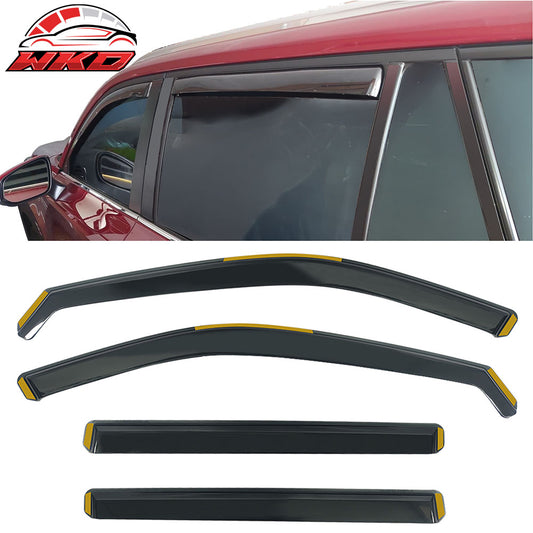 24-26 Toyota Grand Highlander In-Channel Window Visors Guards Deflectors PC | Wholesale