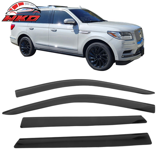 2018-26 Ford Expedition Lincoln Navigator Low Profile Style Window Visors | Wholesale