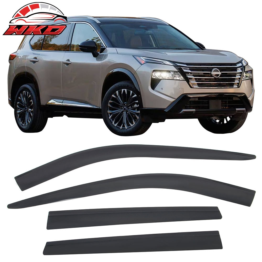 2021-26 Nissan Rogue Low Profile Style Tape-On Window Visors Rain Deflectors | Wholesale