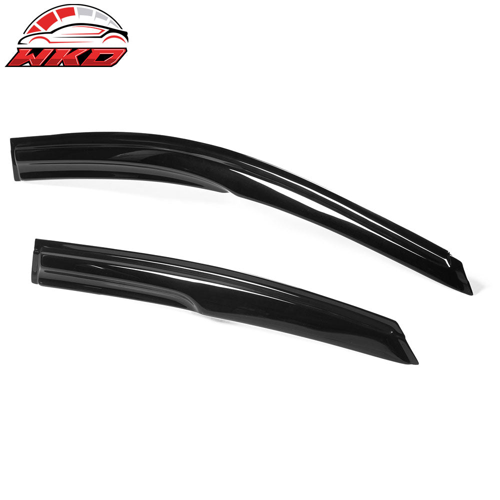 Fits 00-07 Ford Focus Sedan Mugen Style Tape On 4PC Window Visor Vent Rain Guard