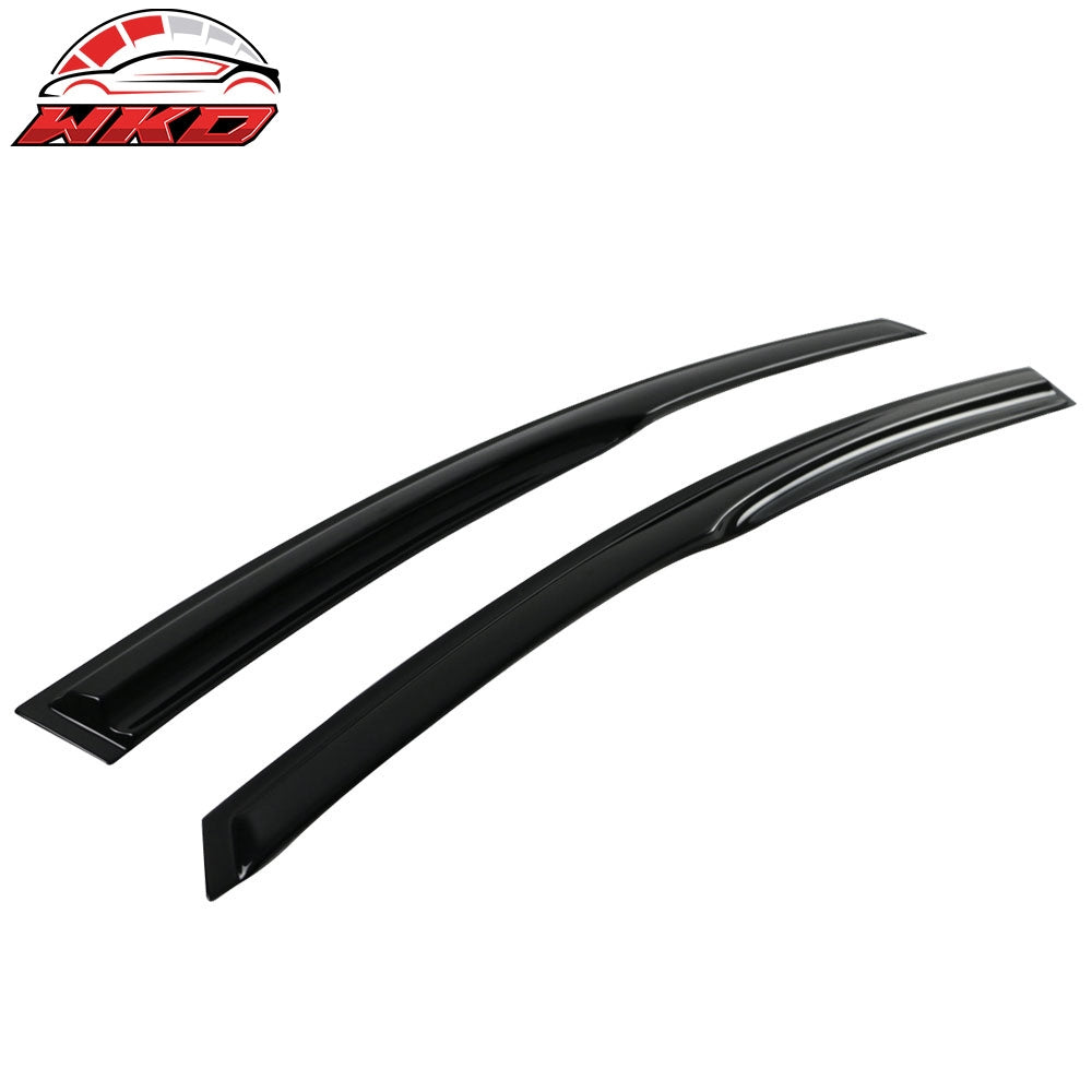 Fits 11-19 Fiesta Hatchback Mugen Style Acrylic Window Visors 4Pc Set