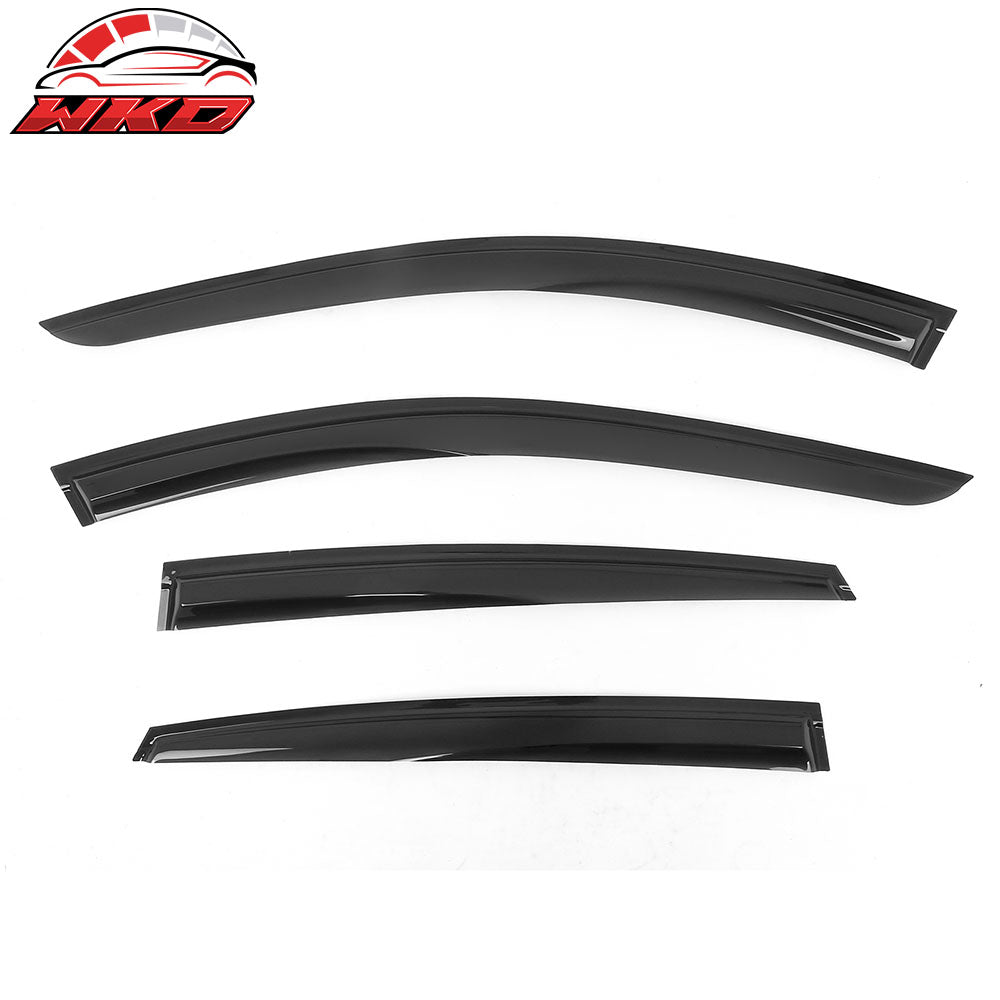 Fits 21-25 Genesis G80 G80EV Mugen Style Acrylic Window Visors Rain Shade 4PCS