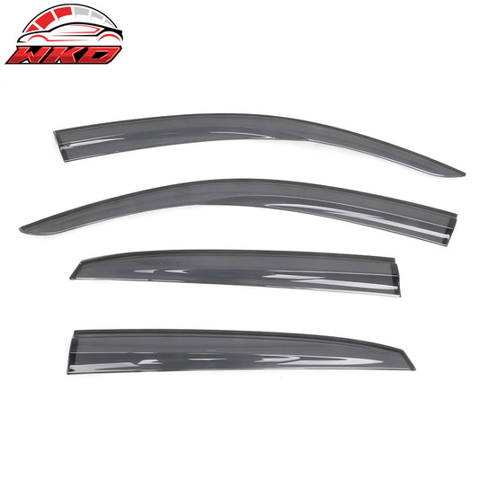 17-21 Honda Civic Hatchback FK7 Window Visors Mugen Style Transparent Smoke | Wholesale