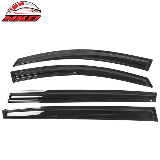 2011-16 Kia Sportage Mugen Style Window Visors Rain Guard Acrylic 4Pc Set | Wholesale