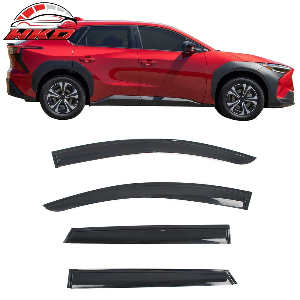 Wholesale 23-26 Subaru Solterra bZ4X Mugen Window Visors Acrylic Sun Shade Rain Guard