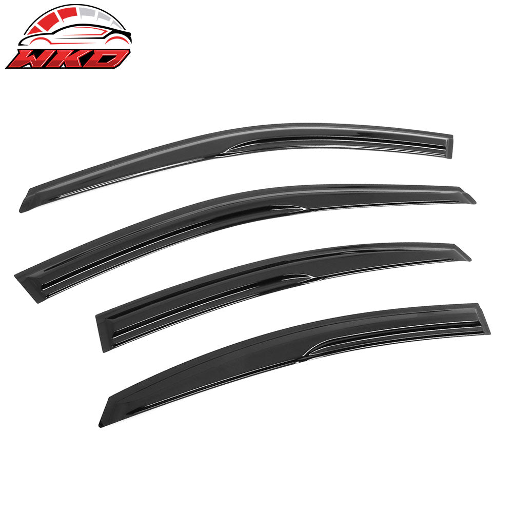 Fits 25-26 Toyota Camry Mugen Style Tape on Window Visor Sun Rain Vent Deflector