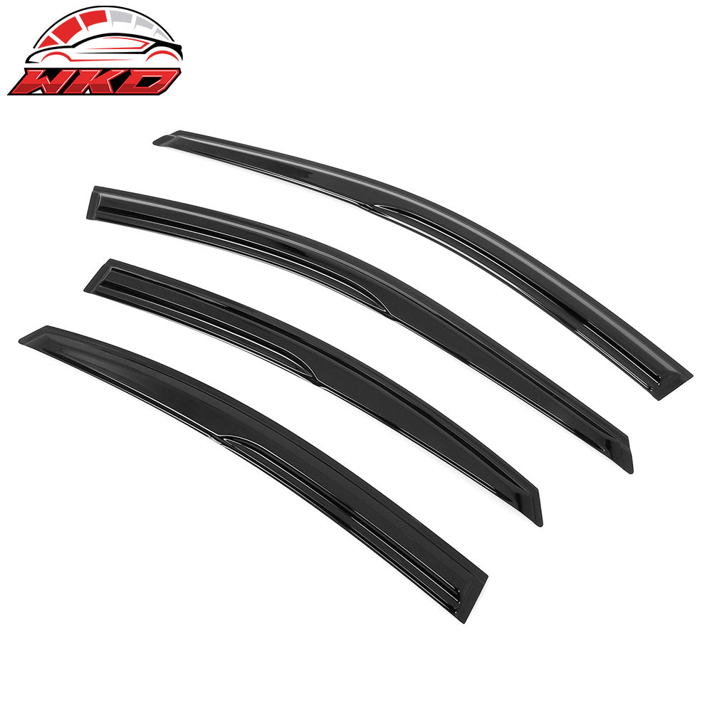 Fits 25-26 Toyota Camry Mugen Style Tape on Window Visor Sun Rain Vent Deflector