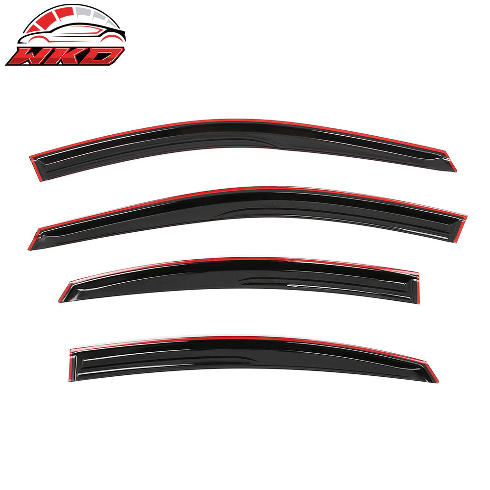 Fits 25-26 Toyota Camry Mugen Style Tape on Window Visor Sun Rain Vent Deflector