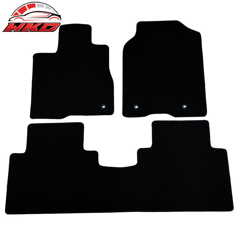 Wholesale 13-18 Acura RDX Black Nylon Floor Mats Carpets 3 PCS