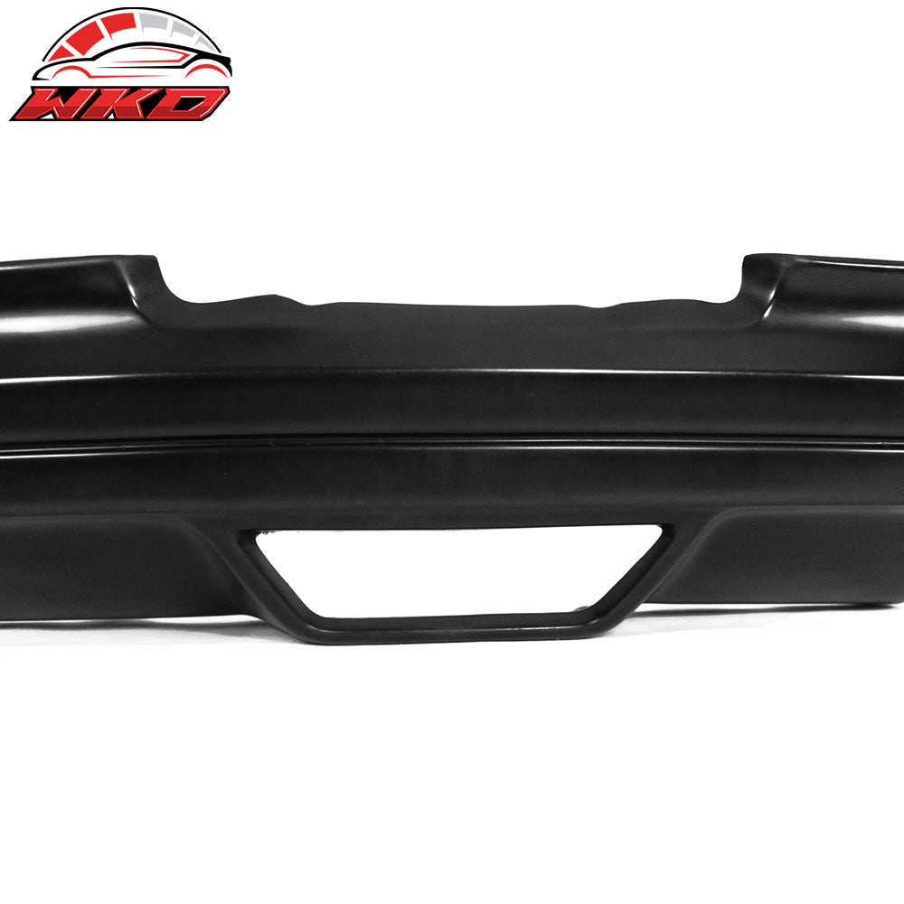 Fits 02-04 Acura RSX Mugen Style PU Rear Lower Bumper Lip Diffuser Spoiler Kit