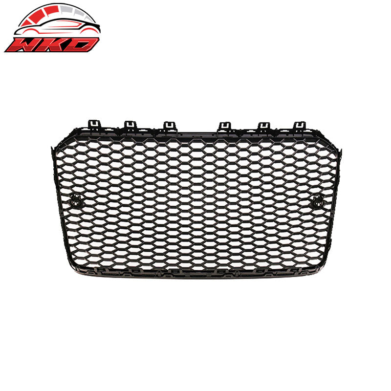 Wholesale 13-16 Audi A4 RS4 Euro Front Sport Mesh Honeycomb Hood Grille Unpainted