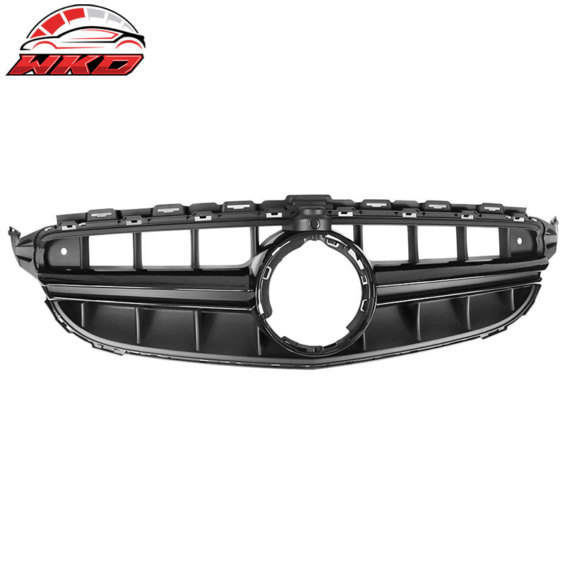 Fit 19-20 Benz C Class W205 Vertical AMG Style Grille Camera Hole