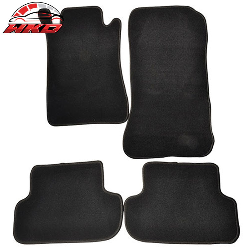 Wholesale 03-09 Benz W209 Clk Class OE Fitment Car Floor Mats Front&Rear Nylon