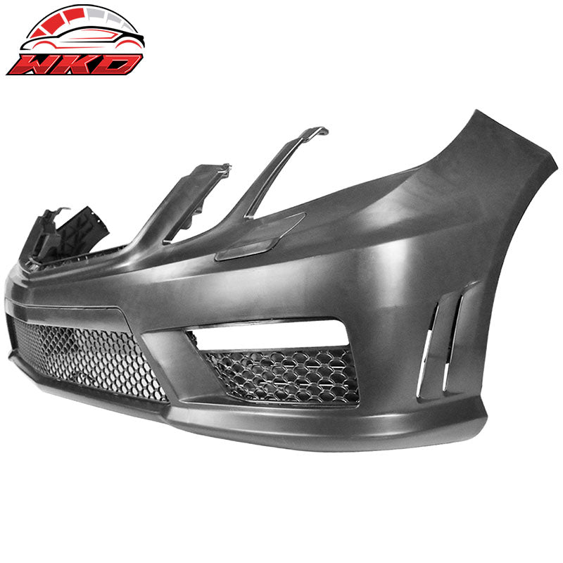 Fits 10-13 Mercedes Benz E Class W212 AMG Style Front Bumper Cover with LED DRL