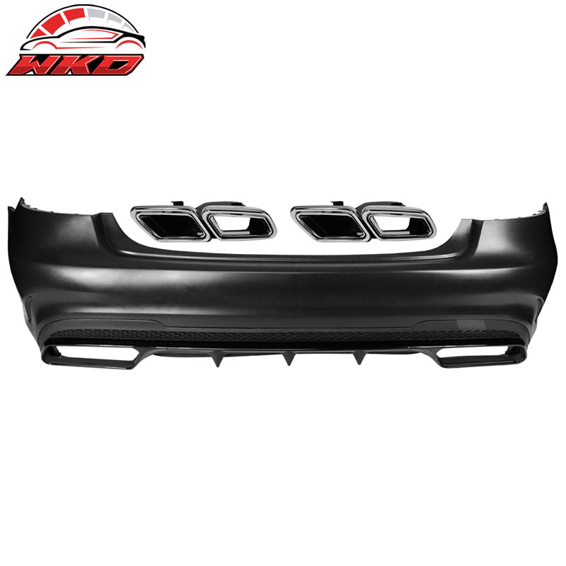 Wholesale 14-16 Mercedes Benz E-Class W212 AMG Style Rear Bumper Cover Diffuser Trim