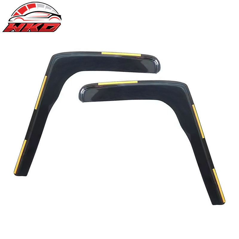 Fits 19-25 -Benz W907 Sprinter In-Channel Window Visors Vent Rain Deflectors PC