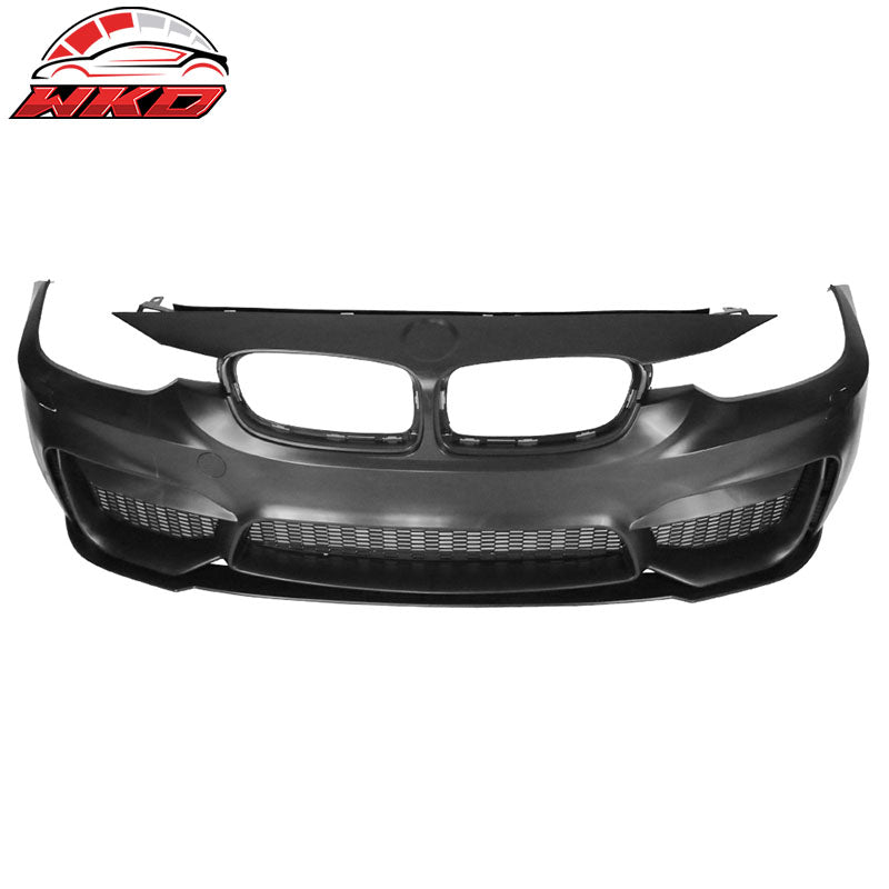 Fits 12-18 BMW F30 3 Series M3 Style Front Bumper Cover Replacement w/ Lip - PP