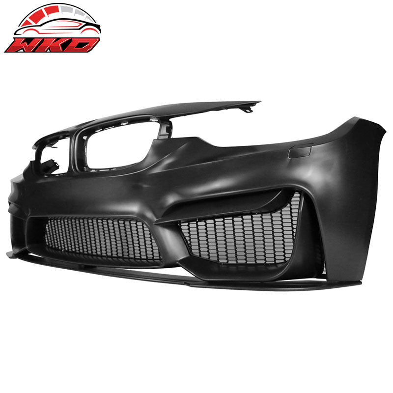 Fits 12-18 BMW F30 3 Series M3 Style Front Bumper Cover Replacement w/ Lip - PP