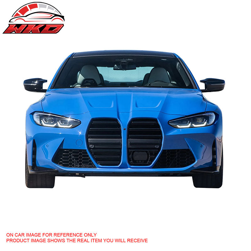 Fits 19-22 BMW G20 M3 Style Front Rear Bumper for Retangular Tips + Side Skirts