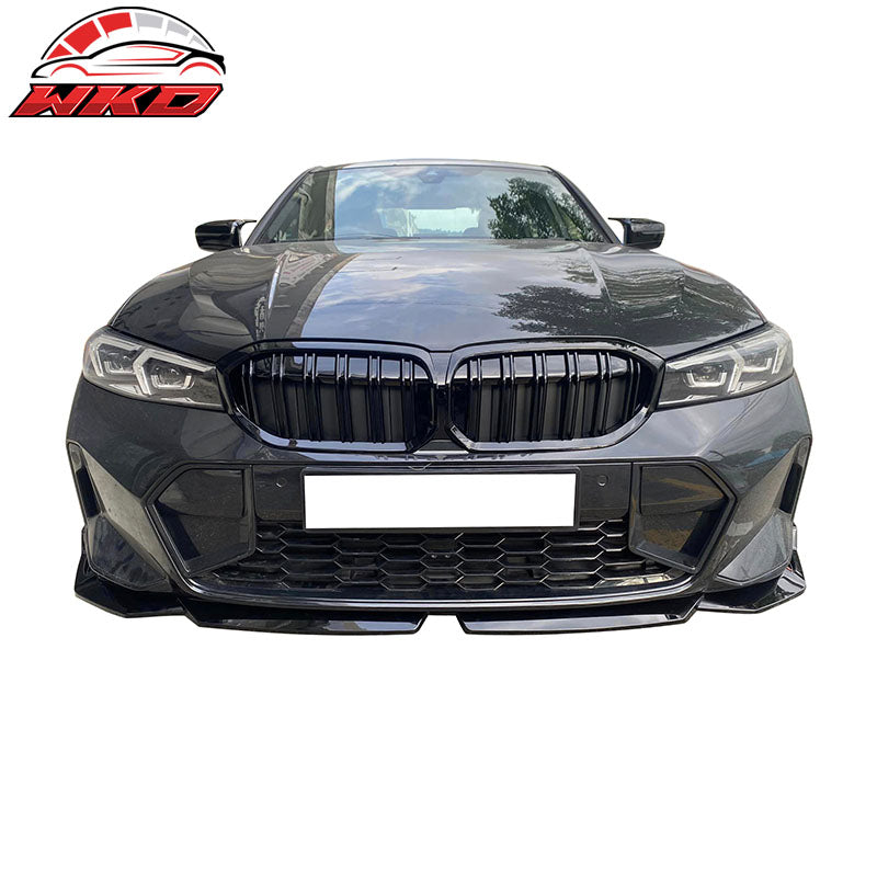 Fits 23-26 BMW G20 3-Series LCI M340i MP Front Rear Bumper + Lip+ Side Skirts