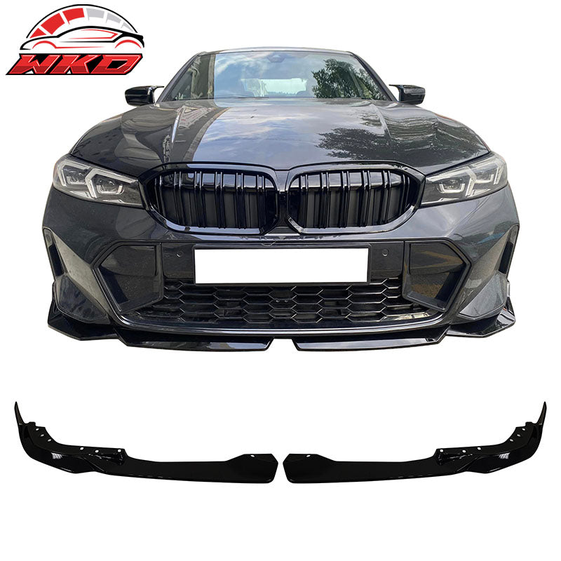 Fits 23-26 BMW G20 3-Series LCI M340i MP Front Rear Bumper + Lip+ Side Skirts