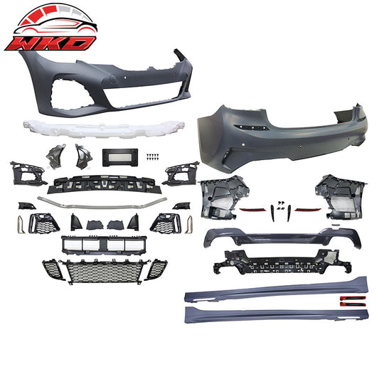 Wholesale 19-22 BMW G20 M340 Front/Rear Bumpers + M3 Style Side Skirt W/Ambient Light